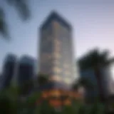 HSBC Tower exterior showcasing modern architectural design