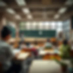 A modern classroom environment in an Indian school