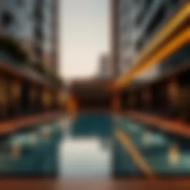 Exquisite Amenities of M Square Residence Luxurious amenities available at M Square Residence including pool and fitness center