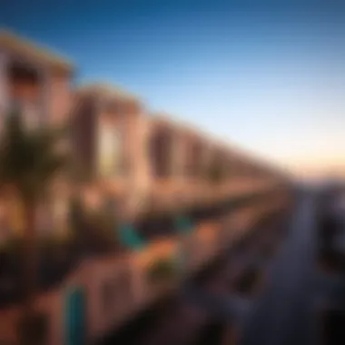 Community Vibes Around M Square Residence Aerial view of the vibrant community surrounding M Square Residence