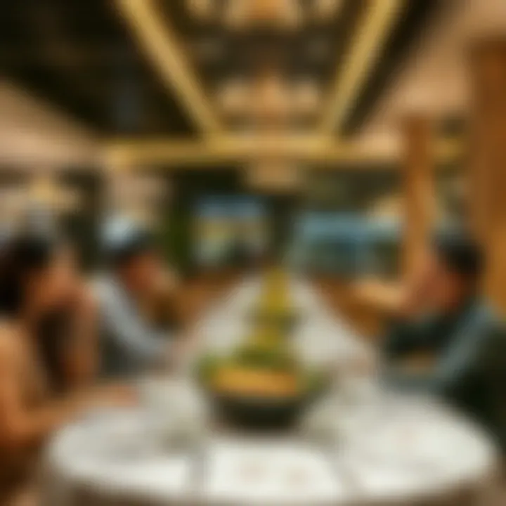 Cozy family dining atmosphere