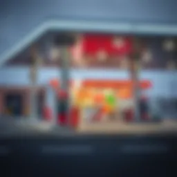 Overview of the petrol station in UAE