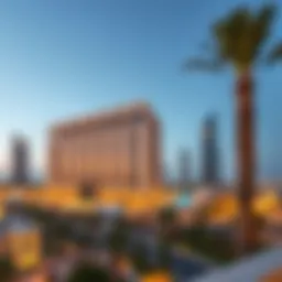 A panoramic view of Midker showcasing its architectural elegance