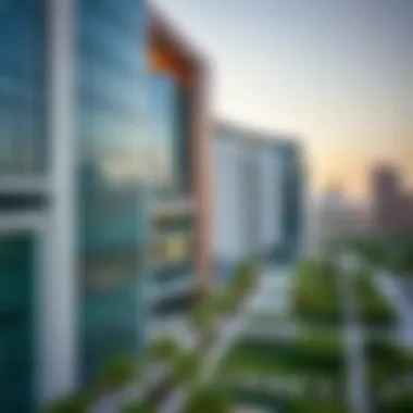 Modern Architecture of Nasma Central Aerial view showcasing the modern architecture of Nasma Central