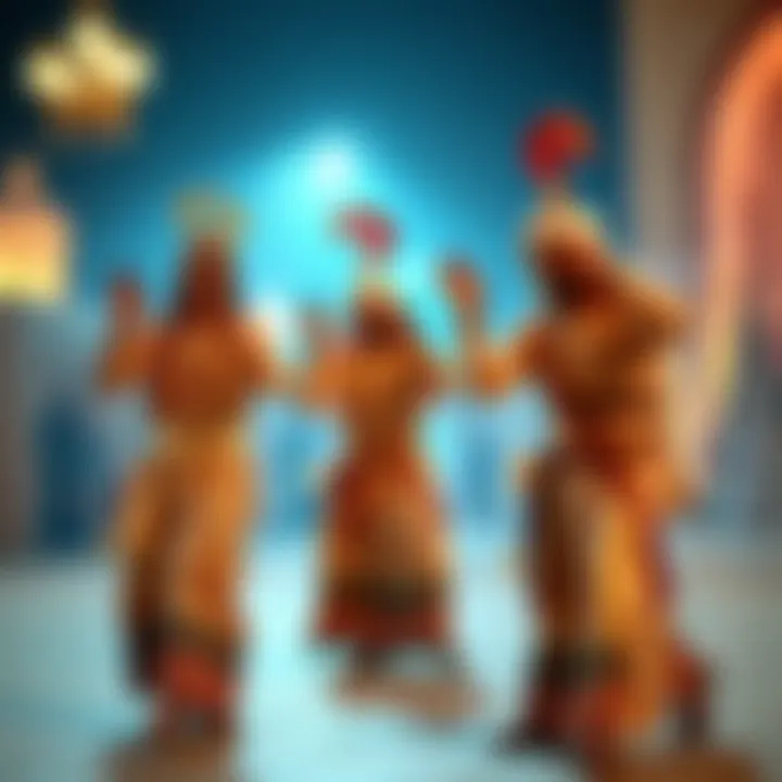 Emirati Cultural Heritage Traditional Emirati cultural performances showcasing rich heritage