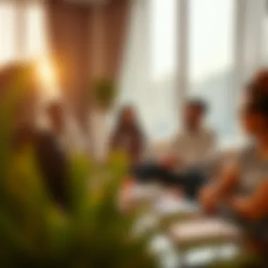 Group discussion on freelance strategies