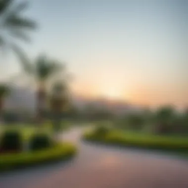 Natural Beauty of Palm Hills Serenity of Palm Hills with greenery and tranquil surroundings