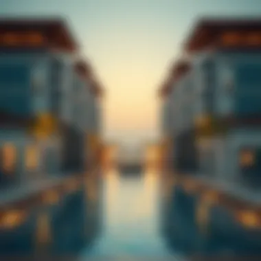 Luxurious beachfront resort in Abu Dhabi