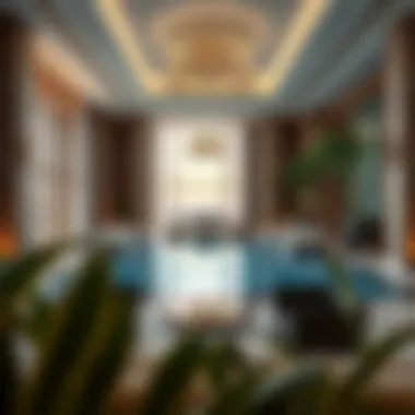 Modern amenities and features of Seven Palm property