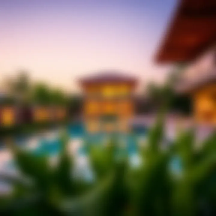 Luxurious amenities at Sobha Hartland: The Crest, featuring a serene pool area