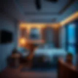 Modern studio room interior in Al Nahda