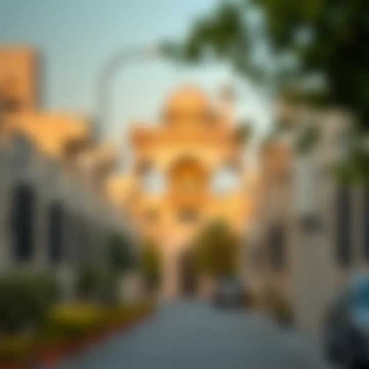 Scenic view of Al Nahda neighborhood