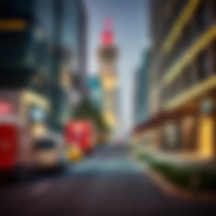 Logistics operations in Dubai, showcasing postal code usage