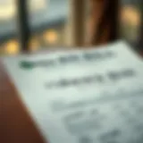 Detailed view of a Dewa bill