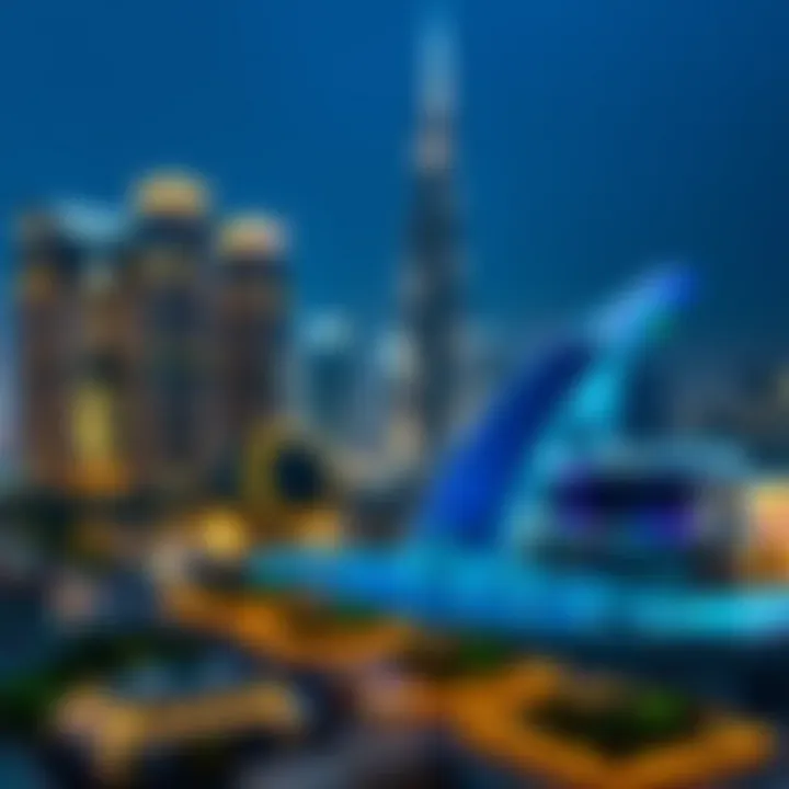 Graph illustrating investment trends in Dubai's real estate market