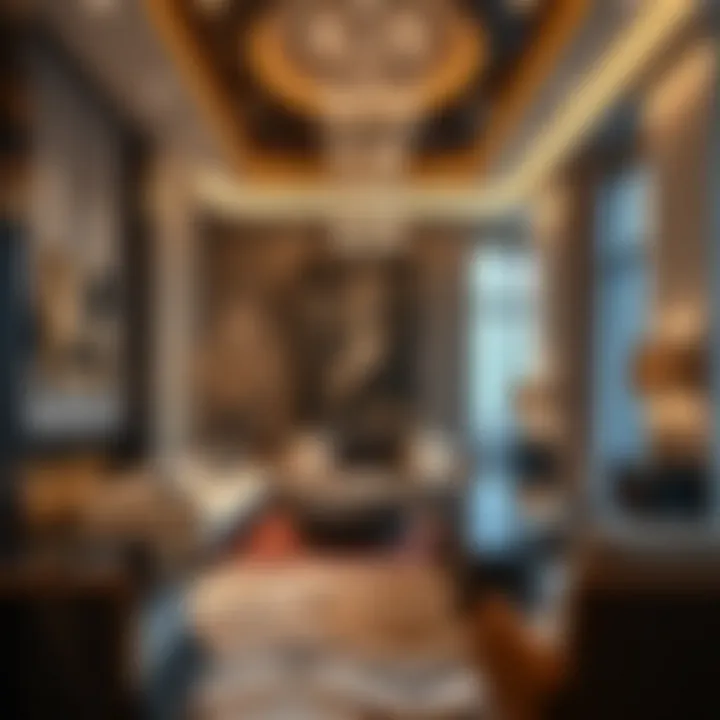 Interior of a luxury property in Dubai