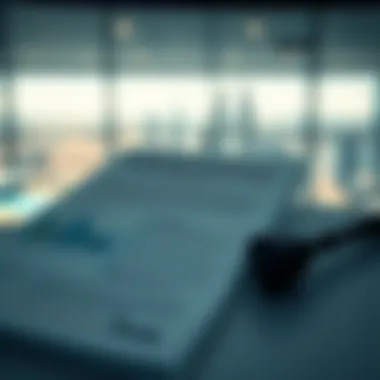 A regulatory document highlighting real estate laws in Dubai