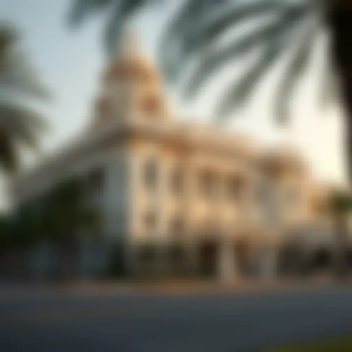 Government building representing real estate regulations