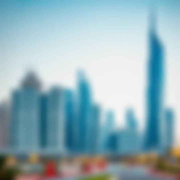 Dubai skyline representing real estate development