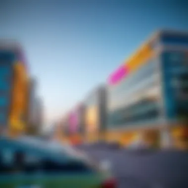 Economic Significance of Warqa City Mall Business district surrounding Warqa City Mall illustrating economic impact