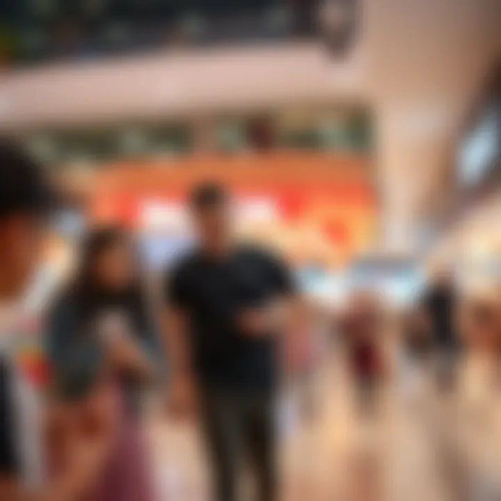 Community Engagement at Warqa City Mall Warqa City Mall community event with families enjoying activities