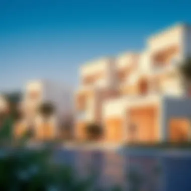 Contemporary Architectural Elegance Architectural design of residential units at Waters Edge Yas