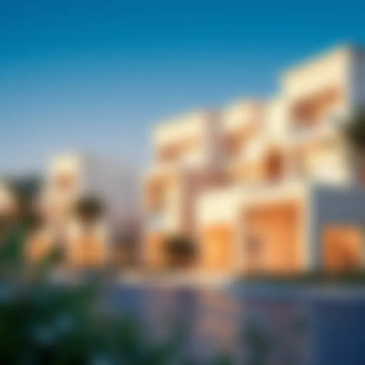 Contemporary Architectural Elegance Architectural design of residential units at Waters Edge Yas