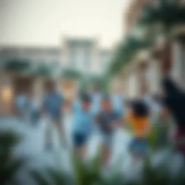 Vibrant Community Life in Yas Acres Family-friendly community activities in Yas Acres